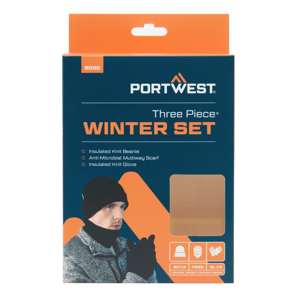 Portwest 3 részes téli kiegészítő szett