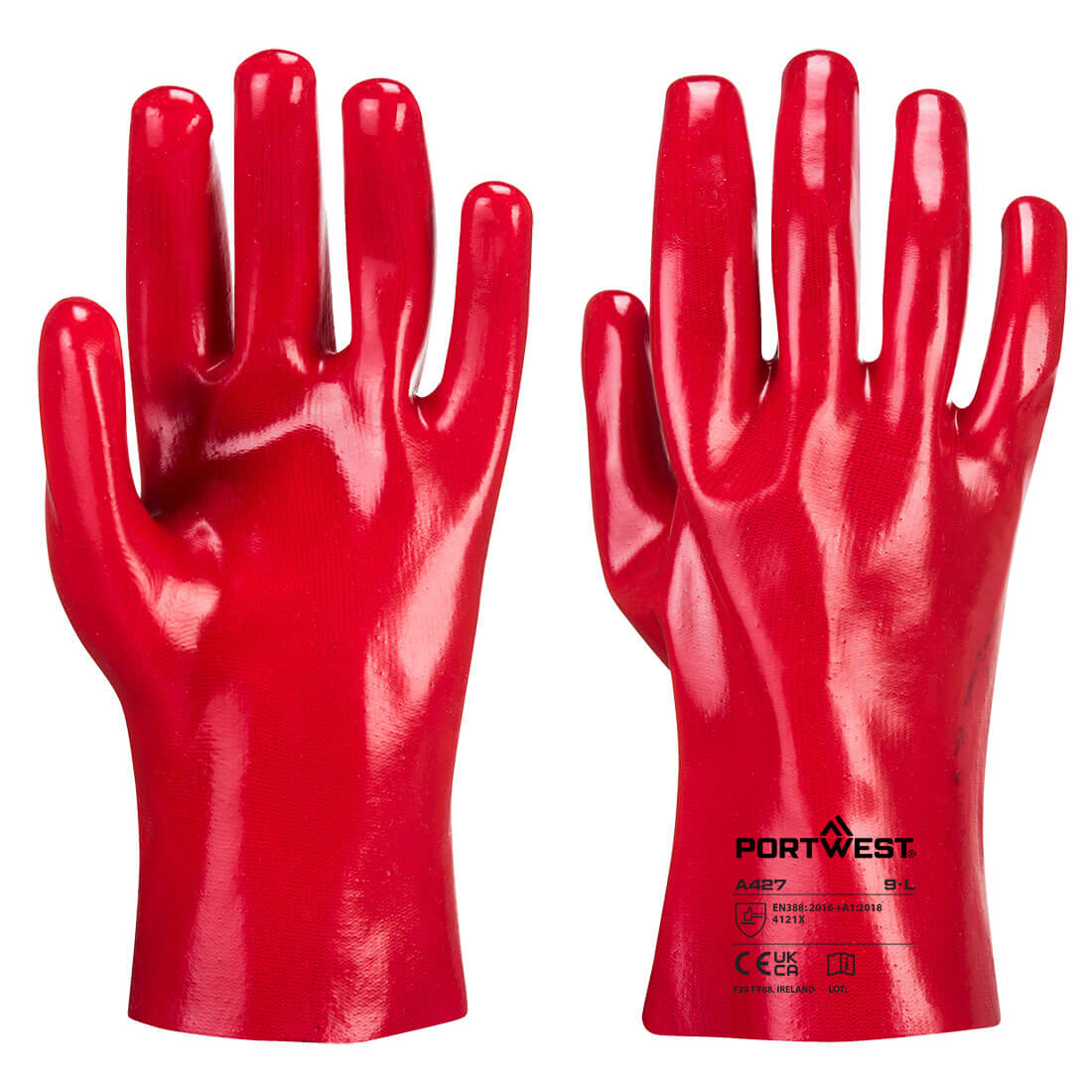 Portwest PVC hosszú szárú kesztyű 27 cm
