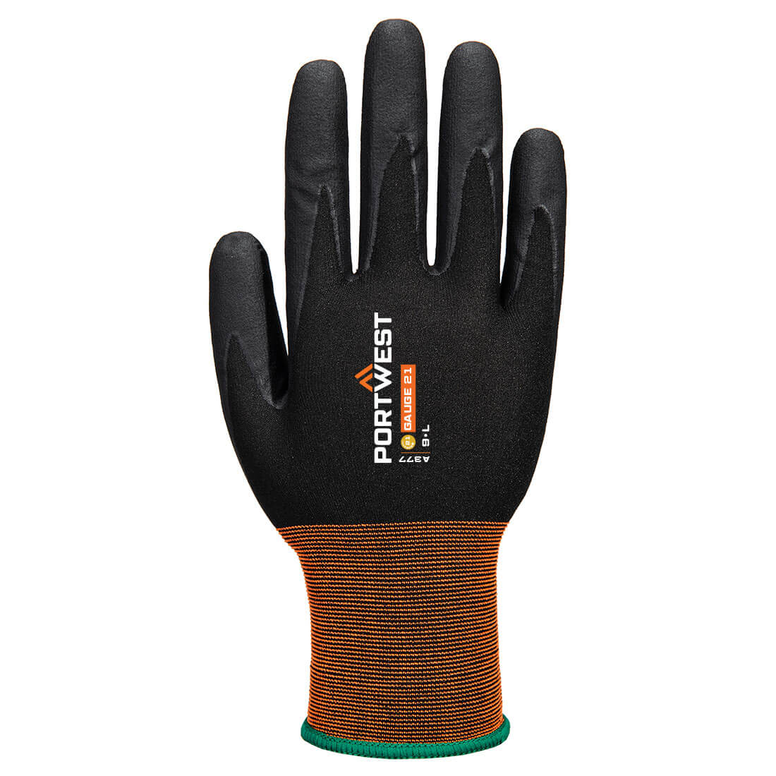 Portwest 21-es kötésű habosított nitril munkakesztyű - Image 2
