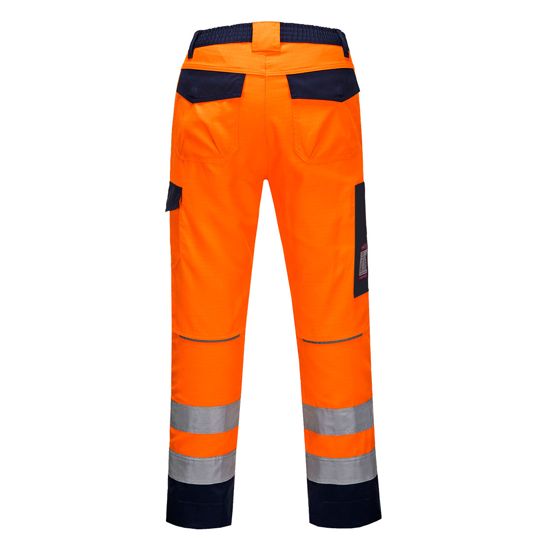 Portwest Modaflame RIS narancs/navy nadrág - Image 2